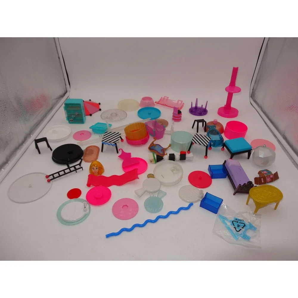 LOL Surprise Doll Furniture and Accessories Mixed Lot Multicolor Plastic Playset